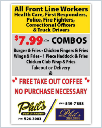 Add for Phils Catering special for first responders during the pandemic