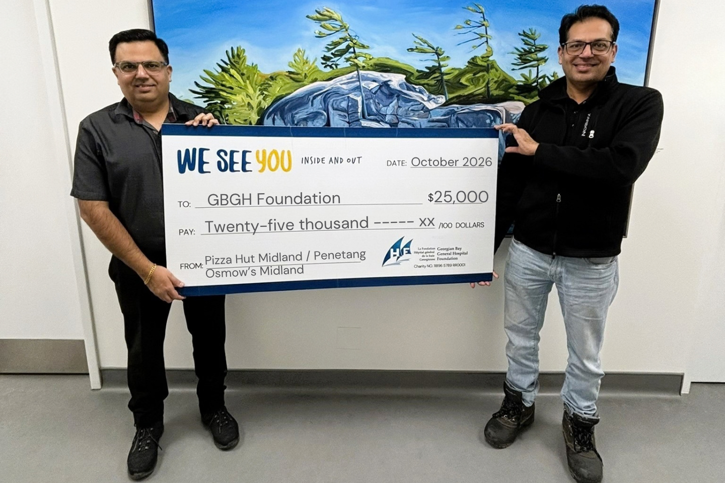 Pizza Hut Osmows Cheque photo 2026