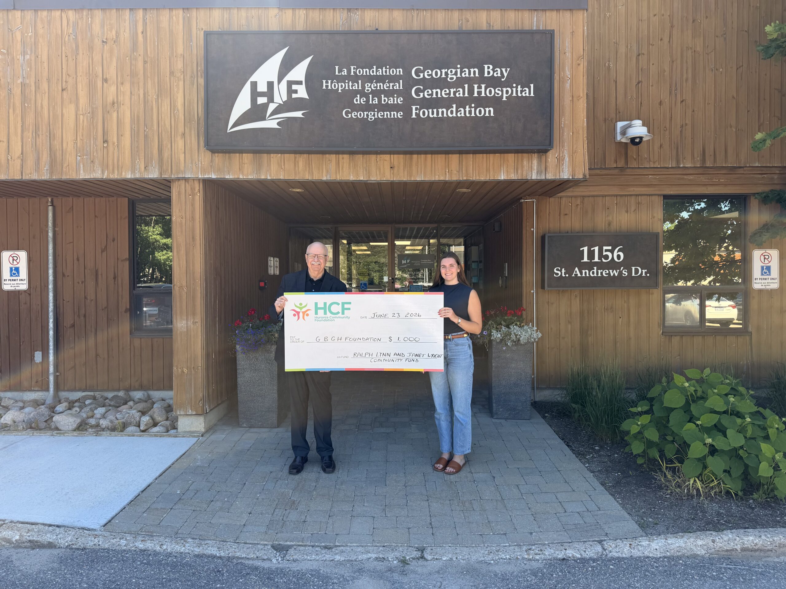 Ralph Lynn and Janet Wright donation_media